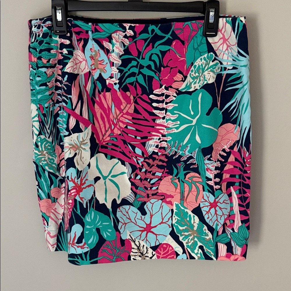 Talbots Tropical Print Skirt